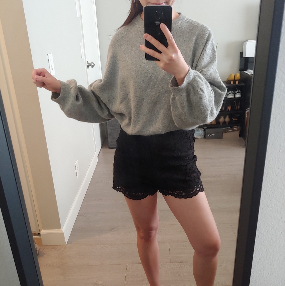 Balloon Sleeve Sweater